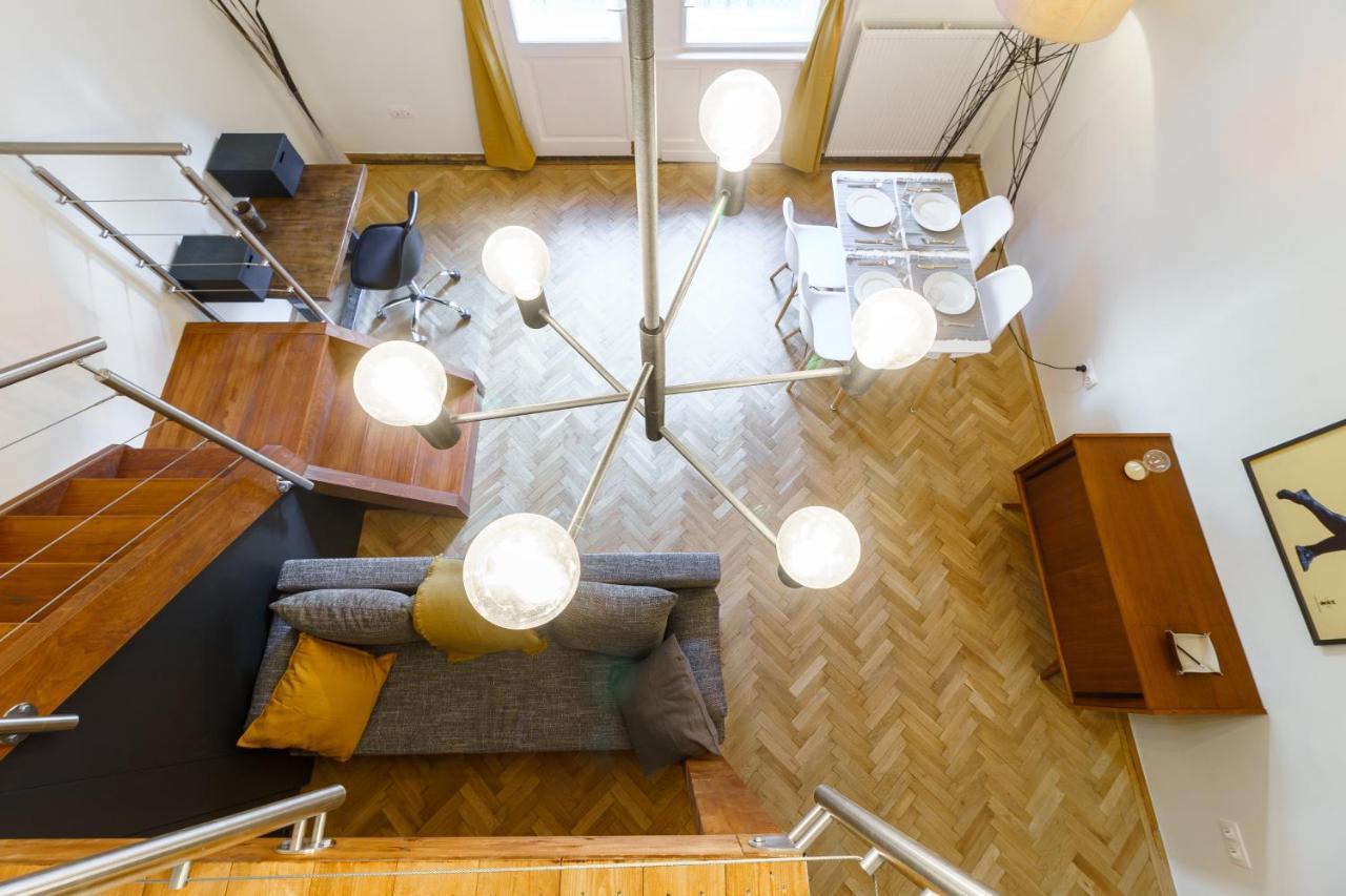 Central Loft-Style Flat Next To Danube Budapest Exterior foto