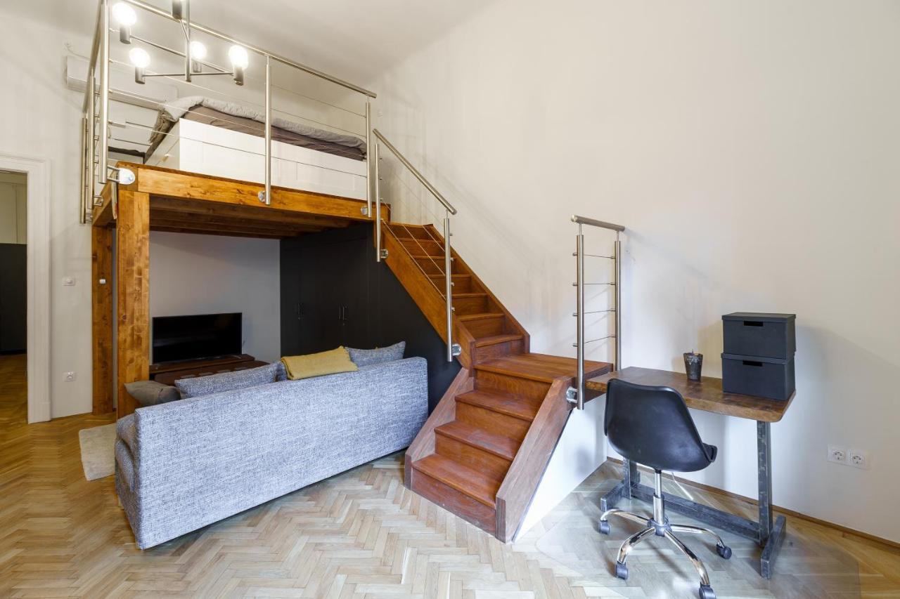 Central Loft-Style Flat Next To Danube Budapest Exterior foto